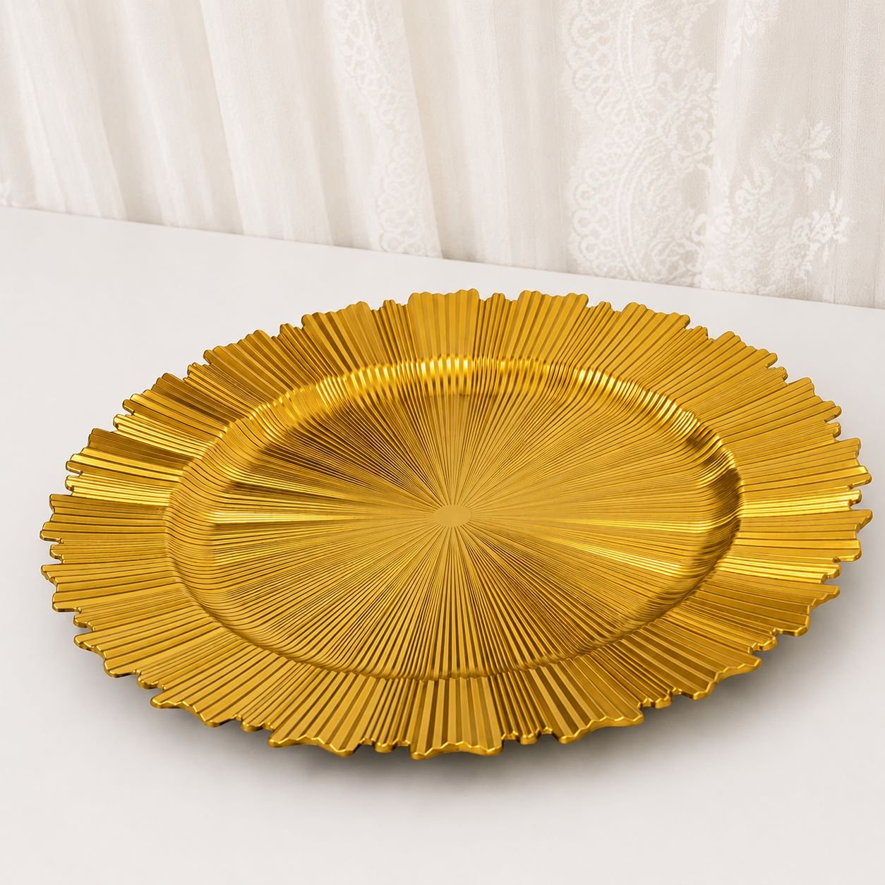 Luxury Gold Charger Plate