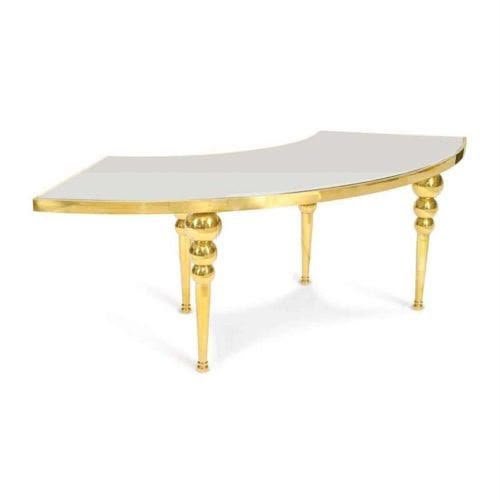Luxury Gold Banquet Table