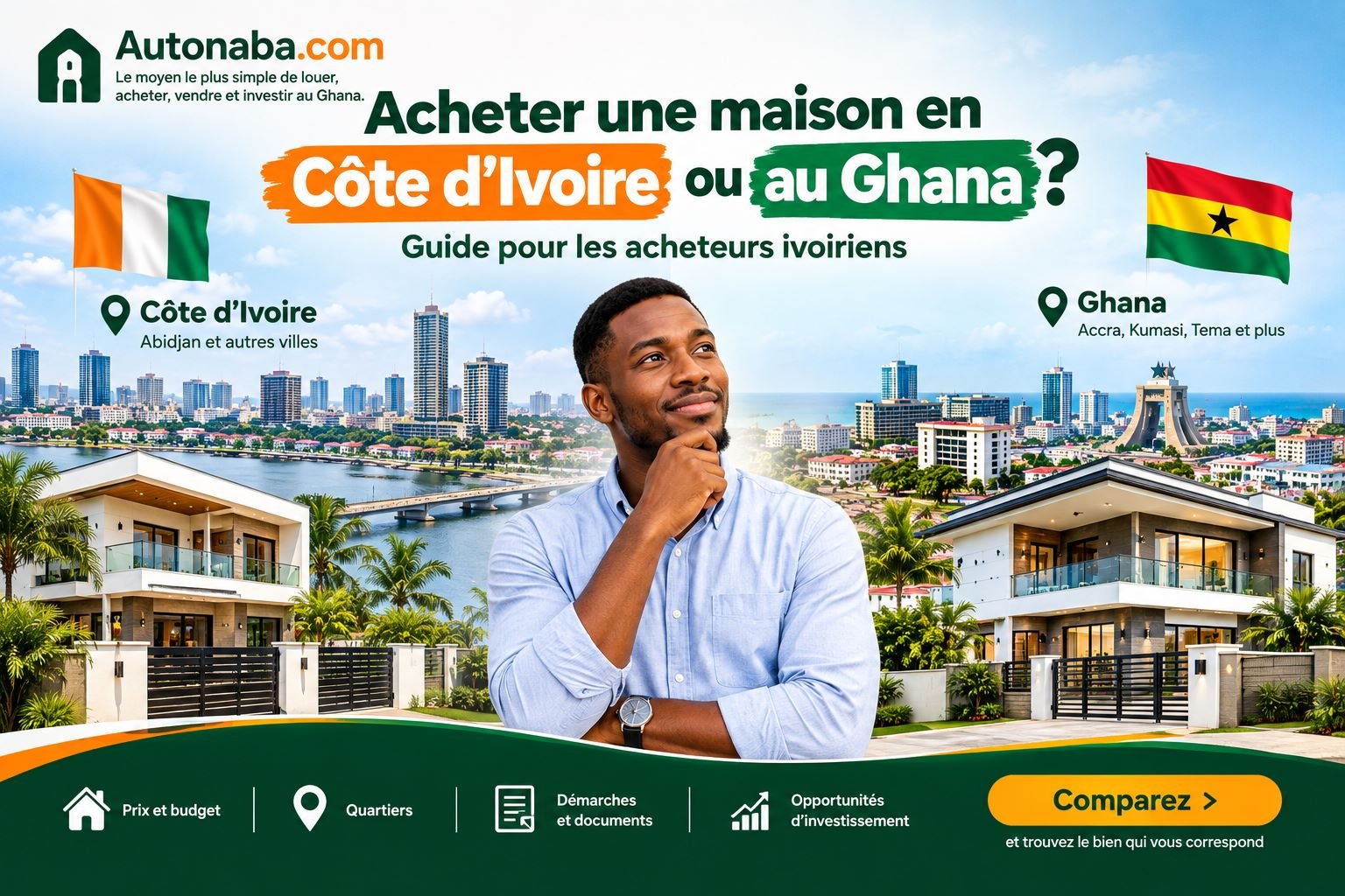 acheter une maison en ci ou gh